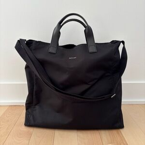 Matt & Nat Black Nylon Tote Bag
